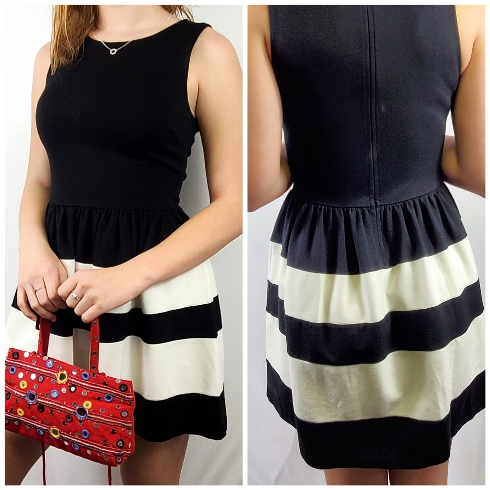 Adorable Black&White Dress by Love..ady
